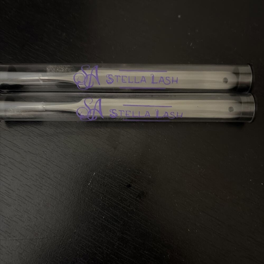 Stella Lash Volume Tweezers Lot Of 2